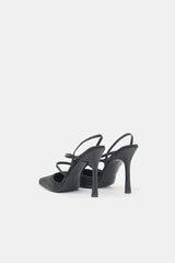 Gucci Satin Pointed Sandal