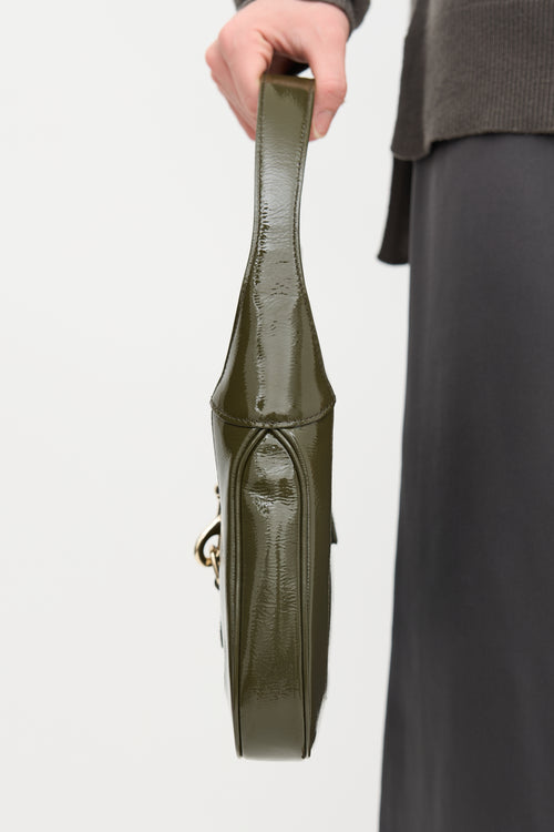 Gucci Patent Leather Small Jackie Bag