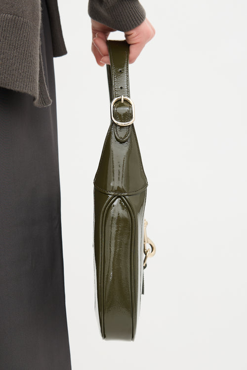 Gucci Patent Leather Small Jackie Bag