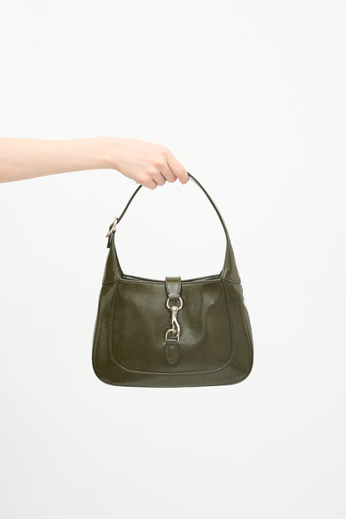 Gucci Patent Leather Small Jackie Bag