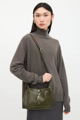 Gucci Patent Leather Small Jackie Bag