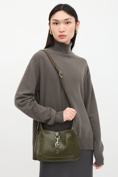 Gucci Patent Leather Small Jackie Bag