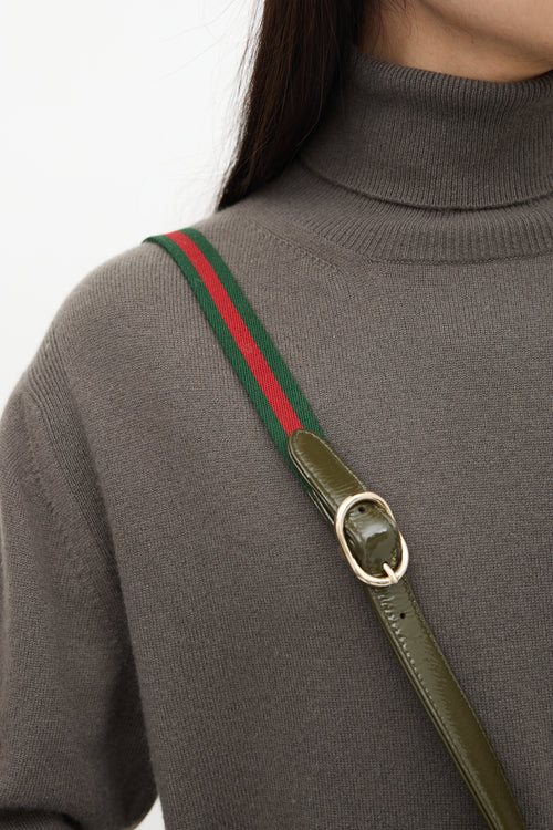 Gucci Patent Leather Small Jackie Bag