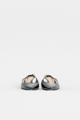 Gucci Patent Logo Slingback Pump