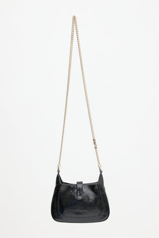 Gucci Patent Mini Jackie Notte Bag