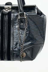 Gucci Patent Treasure Boston Bag