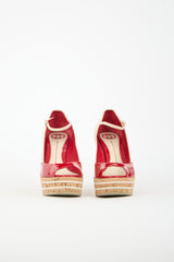 Gucci Patent Wedge Heel