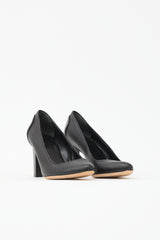 Gucci Pebbled Leather GG Pump