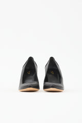 Gucci Pebbled Leather GG Pump