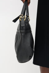 Gucci Pebbled Leather Ride GG Bag