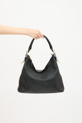Gucci Leather Signoria Guccissima Bag
