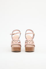 Gucci Cosmos GG Cutout Platform Heel