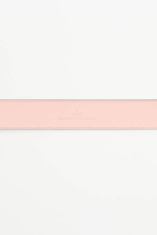 Gucci Monogram Marmont Matte Belt