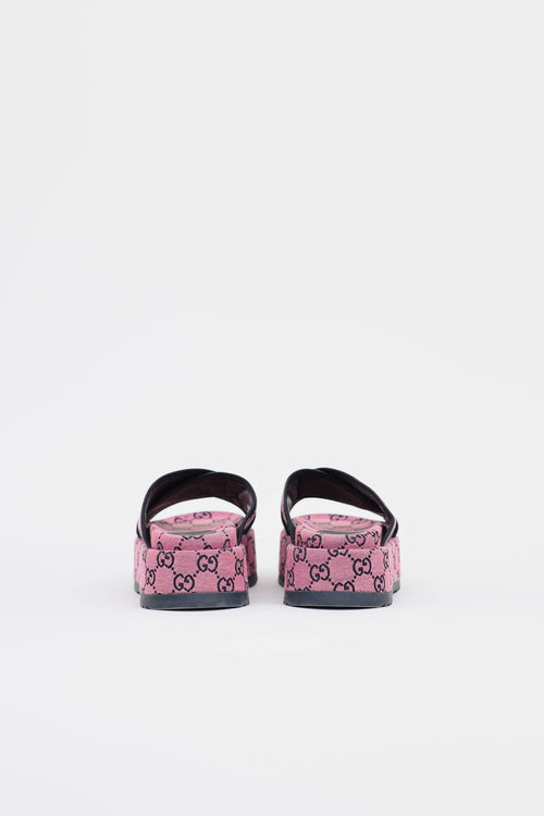 Gucci GG Canvas Platform Sandal