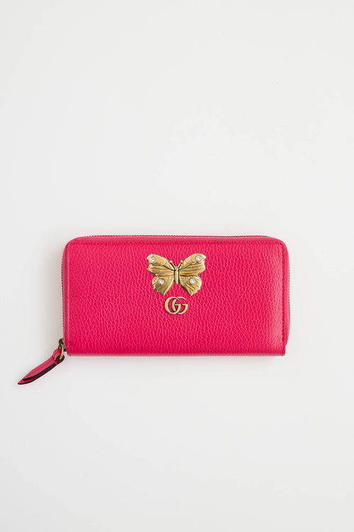 Gucci Marmont GG Butterfly Wallet