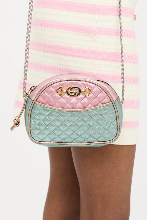 Gucci Zumi Dome Metallic Mini Bag