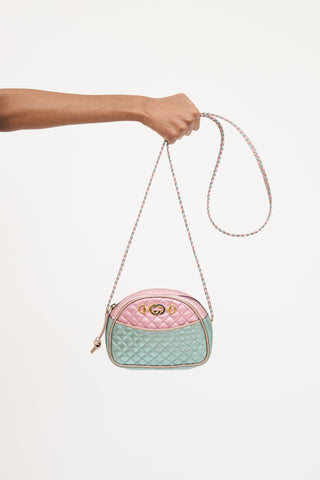 Gucci Zumi Dome Metallic Mini Bag