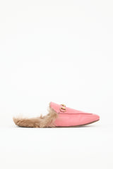 Gucci Leather Princetown Mule
