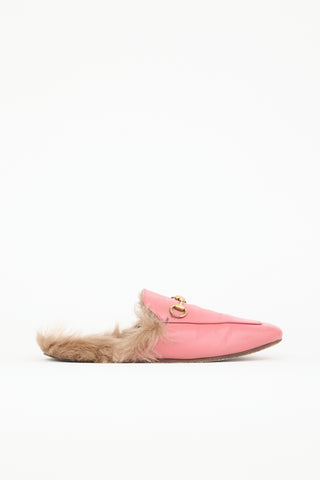 Gucci Leather Princetown Mule