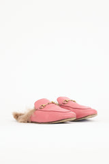 Gucci Leather Princetown Mule