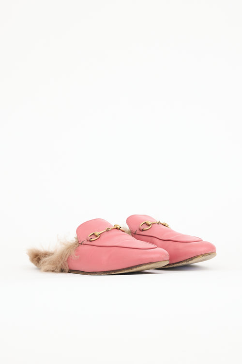 Gucci Leather Princetown Mule