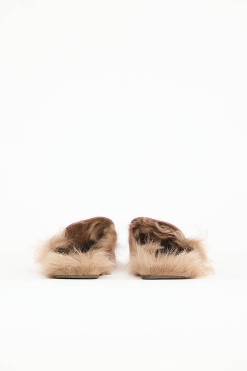 Gucci Leather Princetown Mule