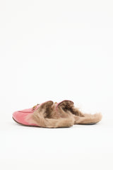 Gucci Leather Princetown Mule