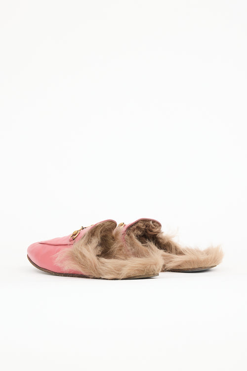 Gucci Leather Princetown Mule