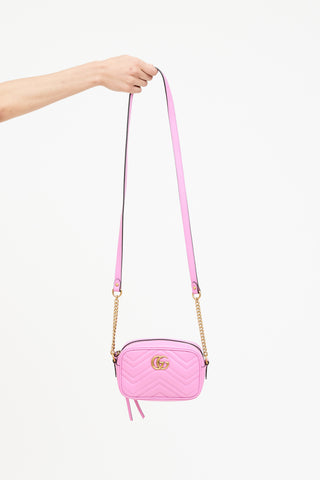 Leather Marmont Quilted Bag