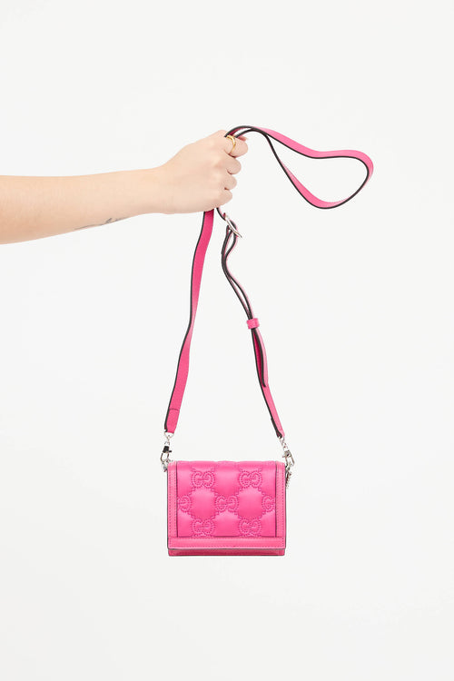 GucciQuilted Nylon Crossbody Bag