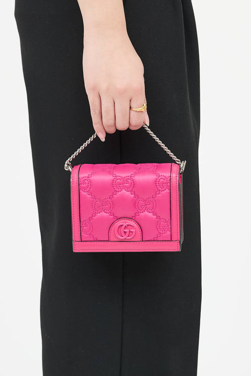GucciQuilted Nylon Crossbody Bag