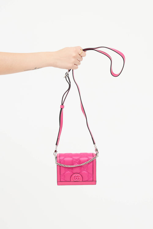 GucciQuilted Nylon Crossbody Bag