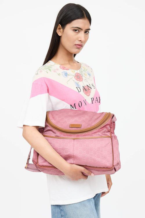 Gucci Nylon GG Diaper Bag