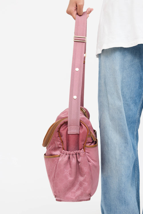 Gucci Nylon GG Diaper Bag