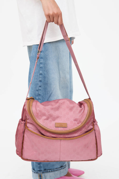 Gucci Nylon GG Diaper Bag
