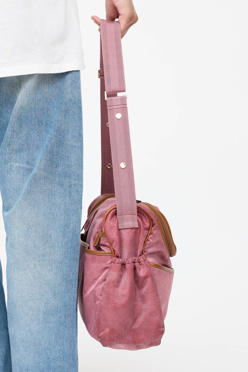 Gucci Nylon GG Diaper Bag