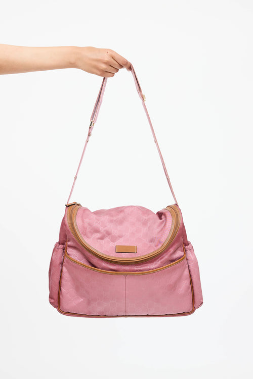 Gucci Nylon GG Diaper Bag