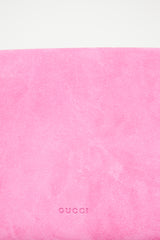 Gucci Pink Suede Mini Dionysus Wallet