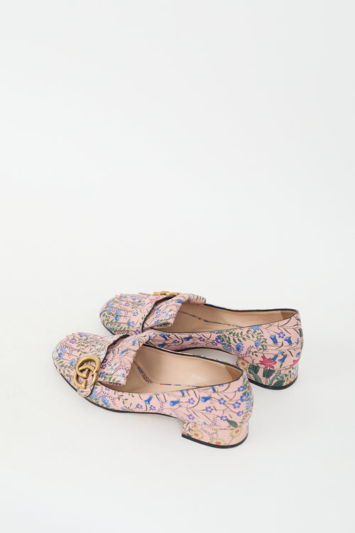 Pink & Multi Rose Marmont Pump