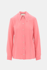 Gucci Pintuck Western Shirt