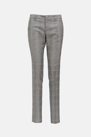 Gucci Wool Glen Check Trouser