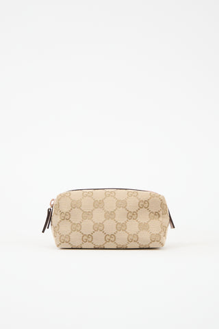 Gucci GG Canvas Zip Pouch