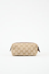 Gucci GG Canvas Zip Pouch