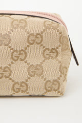 Gucci GG Canvas Zip Pouch