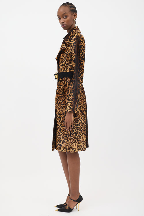 Gucci Pre Fall 2013 Printed Hair Coat