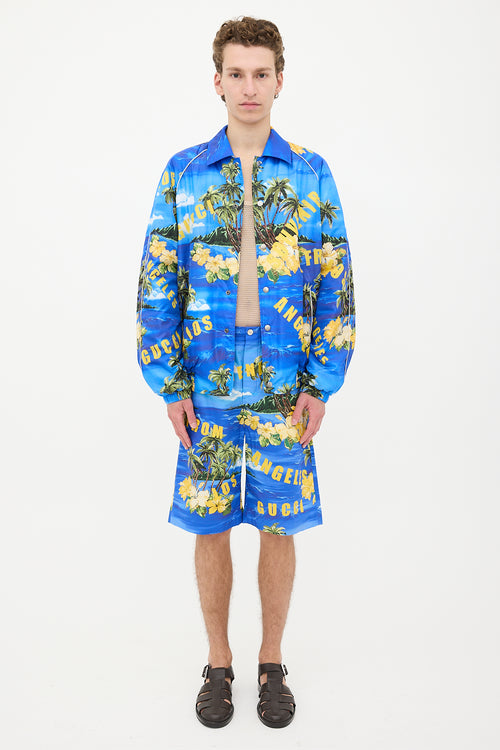Gucci Pre-Fall 2022 Souvenir Bomber Jacket