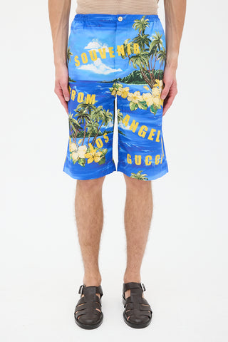 Gucci Pre-Fall 2022 Souvenir Shorts