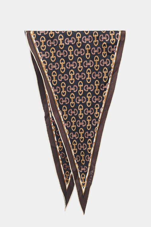 Gucci Silk Printed Scarf