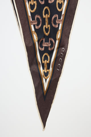 Gucci Silk Printed Scarf