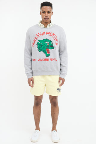 Gucci Privilegium Perpetuum Crewneck Sweater